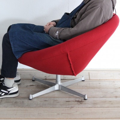 Space Chair 1人掛け(スペースチェア)NC レッド【SWOF】