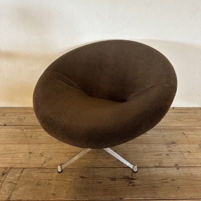 Space Chair 1人掛け(スペースチェア)モケット クリンプブラウン【SWOF】