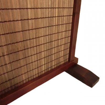 インテリア家具 木簾衝立　D-084