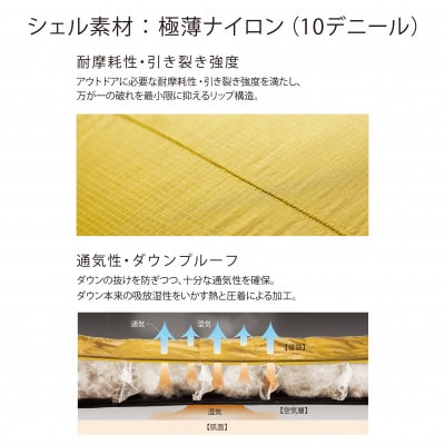 イスカ《シュラフ寝袋》エアドライト 160 ブルーストーン 登山やキャンプ、車中泊用。【ISKOT】