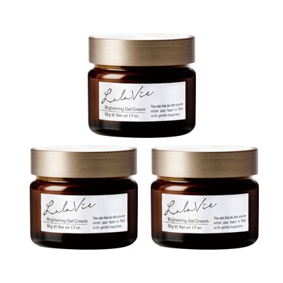 ララヴィ ( Lala Vie ) ブライトニングジェルクリーム 50g 3個セット