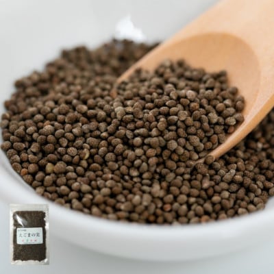 ≪50g×1≫　国産えごまの実　パックチャック(ジッパー)付き　大阪産(もん)認定品