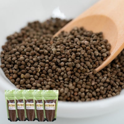 ≪110g×5≫　国産えごまの実　パックチャック(ジッパー)付き　大阪産(もん)認定品