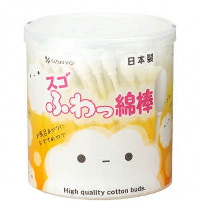 【富田林市産】スゴふわっ綿棒(110本入り)×60個セット　/総本数6,600本