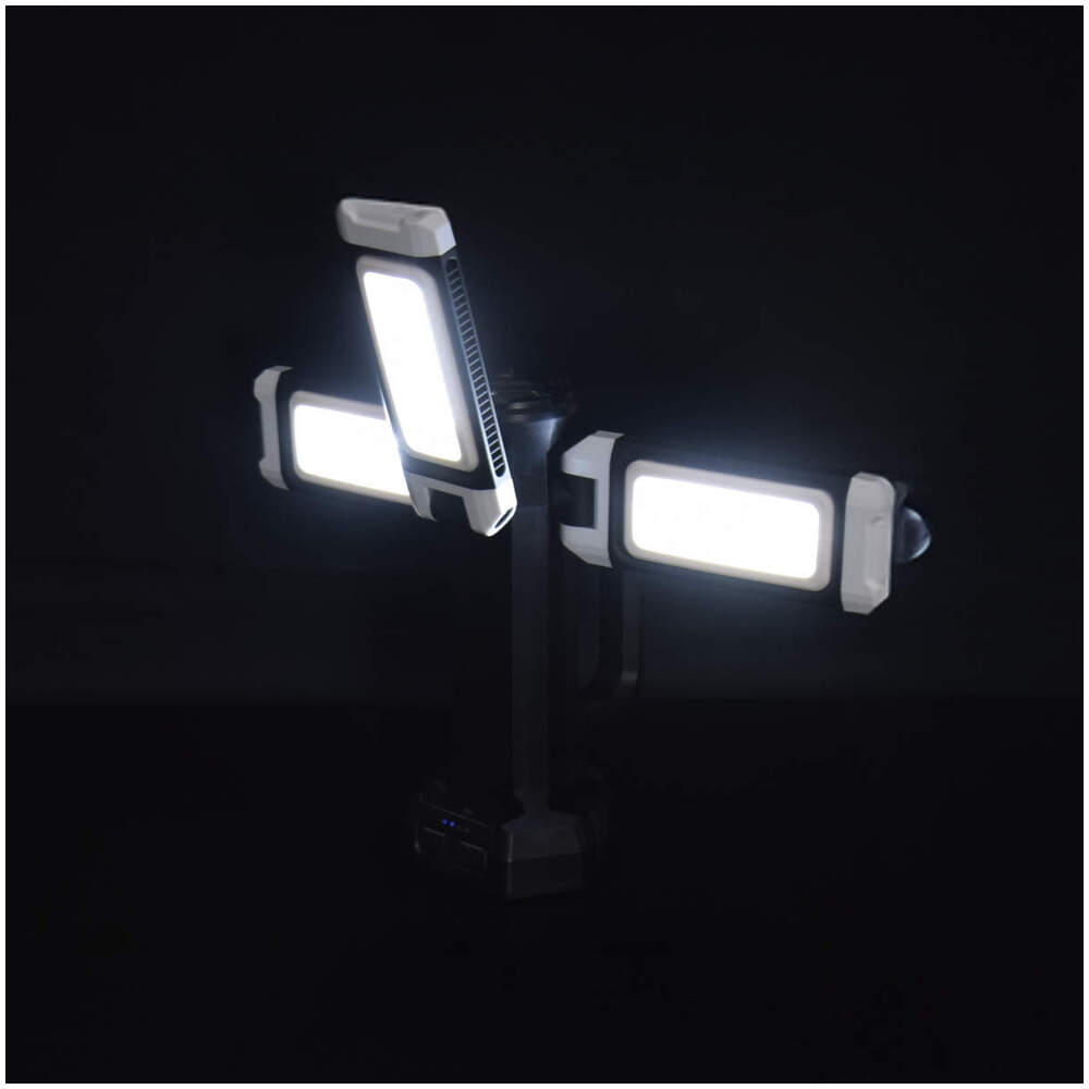 充電式LEDライト アスラ(LEDL-3P1PL)｜NICHIDO 日動工業 充電式 LED ハンディライト 三脚サイト 2WAY [1283]