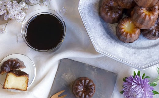 七穀ベーカリーの米粉カヌレセット｜グルテンフリー スイーツ デザート お菓子 おかし 洋菓子 焼き菓子 フランス菓子 冷凍 伝統 ギフト 贈答 プレゼント 個包装 小分け [0169]