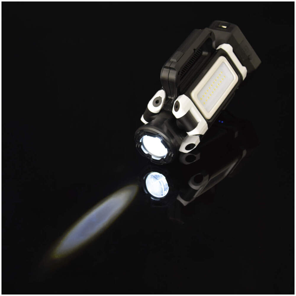 充電式LEDライト アスラ(LEDL-3P1PL)｜NICHIDO 日動工業 充電式 LED ハンディライト 三脚サイト 2WAY [1283]