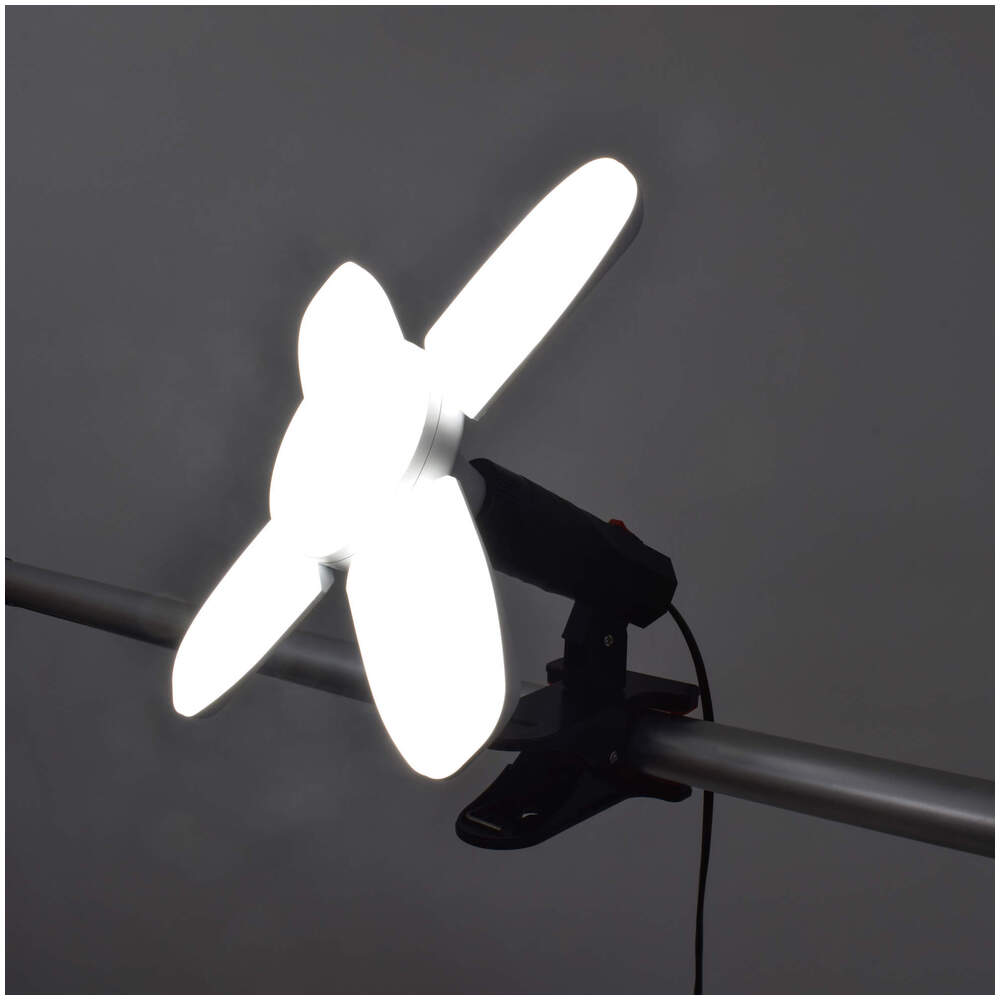 LEDリーフクリップ 31W'(LCLF-315N)｜NICHIDO 日動工業 LED マルチライト クリップランプ [1285]