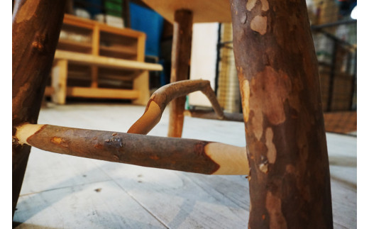 欅(ケヤキ)無垢材ベンチ [0121]