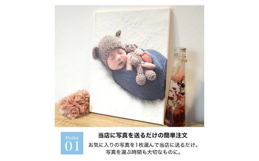 オリジナルフォトパネル(大) 1枚【お気に入りの写真で作る】[0642]