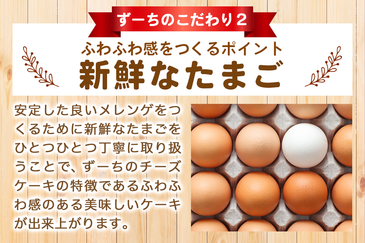 ず～ちが誇る人気No.1の「チーズケーキ」2台｜ケーキ スイーツ [1259]