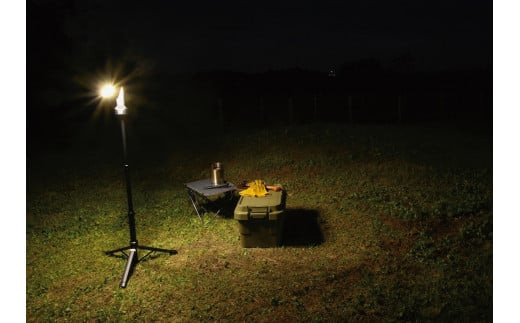 LEDライト充電式アクティブライト ズミー (ZMI)｜アウトドア カーメンテナンス 軽作業 キャンプ ソロキャンプ 屋外作業 充電式 防災 災害 お仕事 ライト 全方位 [0820]