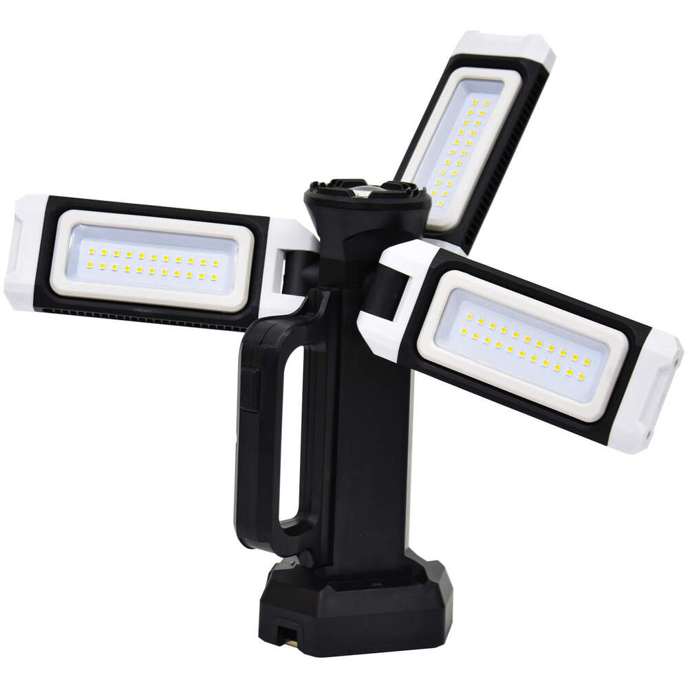 充電式LEDライト アスラ(LEDL-3P1PL)｜NICHIDO 日動工業 充電式 LED ハンディライト 三脚サイト 2WAY [1283]