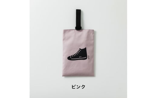 KITOKITO 帆布シューズバッグ【M／ピンク】｜上履き入れ 男の子 女の子 小学校 幼稚園 保育園 靴入れ 上履き袋 シューズ袋 靴袋 SBDM_SP [0556]