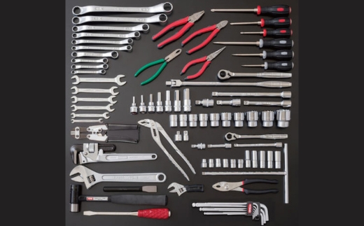 TONE トネ ツールキャビネットセット TCX911SV　工具　TONE　トネ   15001-30025186｜工具 整備士 自動車 バイク DIY 日本製 メンテナンス