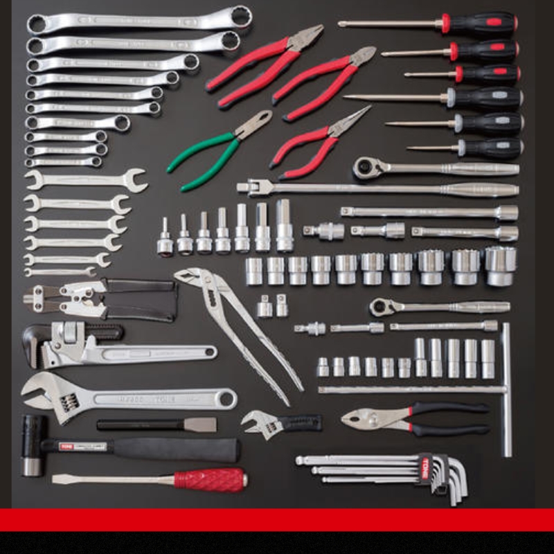 TONE トネ ツールキャビネットセット TCX911BK 15001-30025187｜工具 整備士 自動車 バイク DIY 日本製 メンテナンス