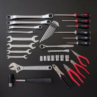 TONE トネ ツールセット TSS452BK 15001-30025203｜工具 整備士 自動車 バイク DIY 日本製 メンテナンス