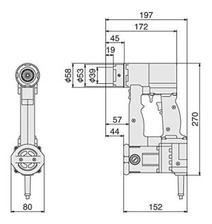 M16専用シヤーレンチ M3100CT　工具　TONE　トネ 15001-40000071