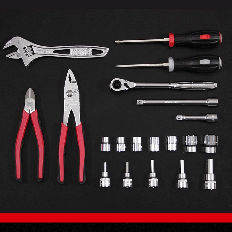 TONE トネ ツールバッグセットTSX3172 【受注過多のためお届けまでに半年以上かかります】 工具　TONE　トネ 15001-40000402｜工具 整備士 自動車 バイク DIY 日本製 メンテナンス