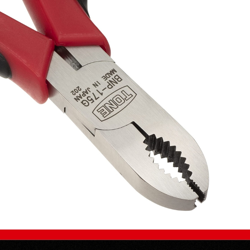 TONE トネ 壊ねじプライヤ(マスターグリップタイプ) BNP-175G　工具　TONE　トネ｜ 工具 整備士 自動車 バイク DIY 日本製 メンテナンス 15001-40000405