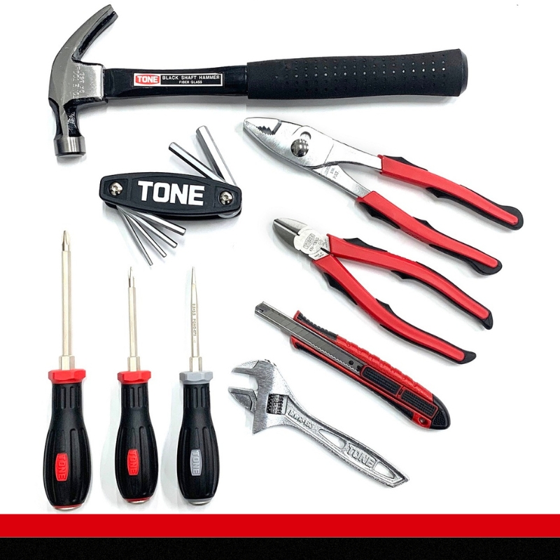 TONE トネ ＜ふるさと納税限定！＞ホームツールセット　L-TSX1190　工具　TONE　トネ 15001-40000454｜工具 整備士 自動車 バイク DIY 日本製 メンテナンス