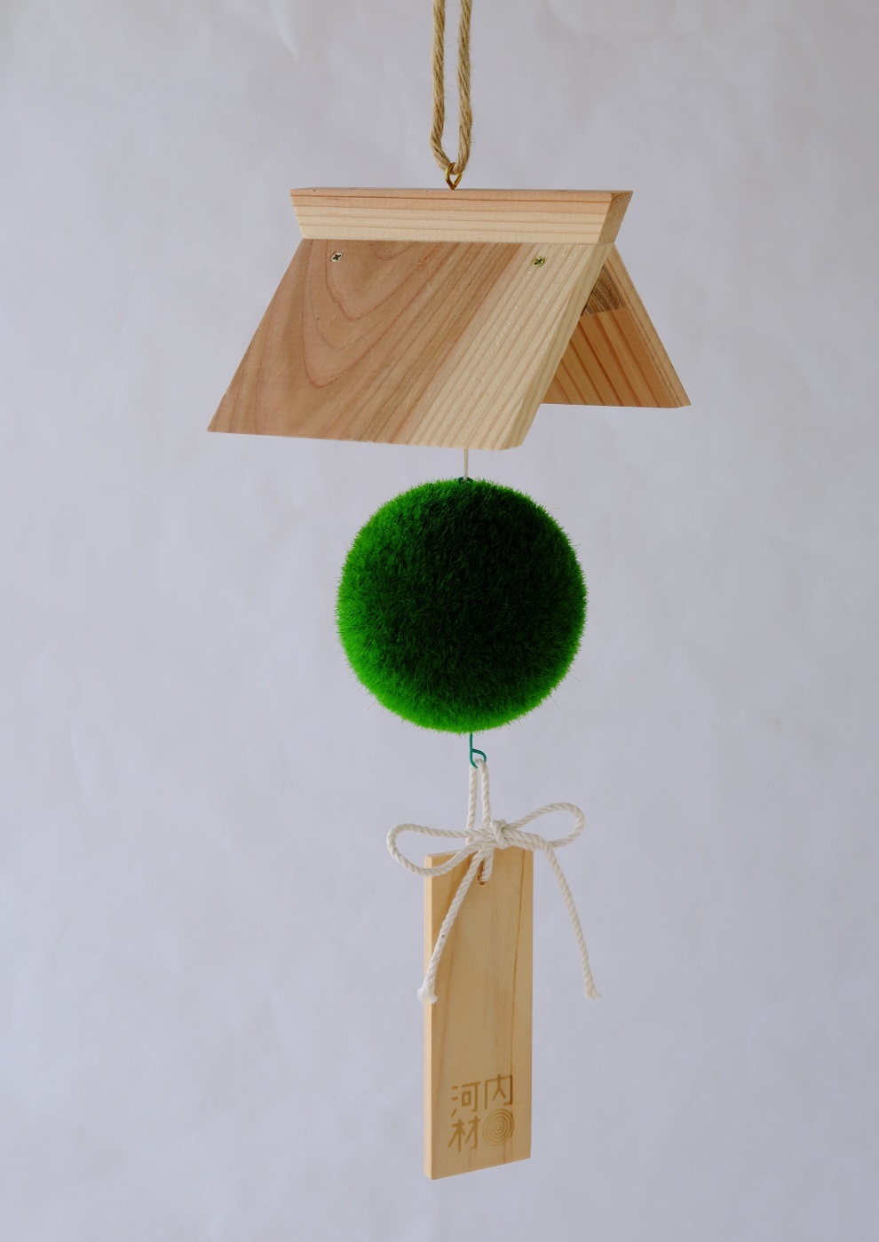 おおさか河内材使用 ミニ杉玉模型キット｜酒造通りの風情をご自宅に 飾れる酒林クラフトキット 杉玉模型 インテリア 工作キット 手作り体験 日本の伝統文化を感じる 置物 和モダン雑貨 模型キット