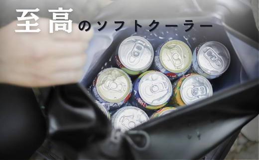 ANOBAブリザードソフトクーラー 10L 防水 オリーブ (AN041)