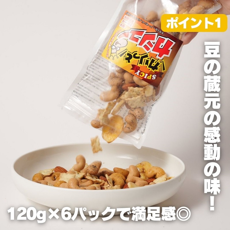 豆の蔵元　「カリっとカシュ―」120g×6パック　おかき 豆 豆菓子 せんべい 進物 お菓子 大容量 お豆 人気 送料無料 おいしい おつまみ あられ