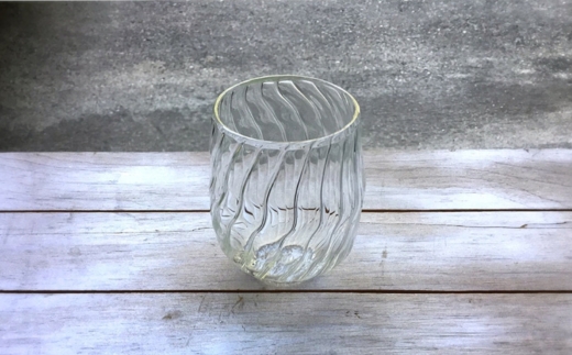 "Classic Bamboos"竹の古径(こみち) ストライプ 多用途 グラス