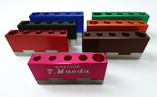 ペン立て（分離式）レッド