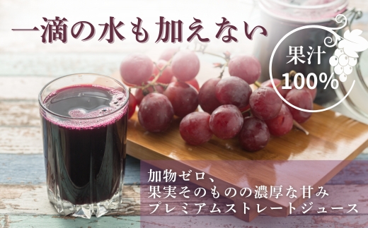 ぶどうジュース 100%  G20大阪サミット提供 中村オリジナルぶどう園 砂糖不使用 無添加 無加水 世界が認めた高級ストレートジュース ギフト 贈答品 日本製 国産ぶどう使用 限定 大阪 河内長野 甘い 濃厚 飲みきり おいしい 美味しい ポリフェノール 小瓶 小分け ぶどう ブドウ 高級 