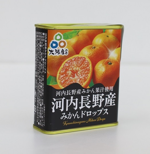 みかんドロップス　3個セット 河内長野産みかん果汁使用 大阪産品  果汁みかん オレンジ ミカン おやつ お菓子 
