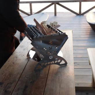 COMLA　焚き火台 焚火台 たきび台　焚火　軽量 ミニ コンパクト　コンパクト収納　ソロ  コンパクト　シンプル アウトドア キャンプ キャンプ用品 BBQ 　キャンプ　ソロキャンプ　バーベキュー バーベキューグリル　簡単設営 ふるさと納税 キャンプ 大阪府河内長野市