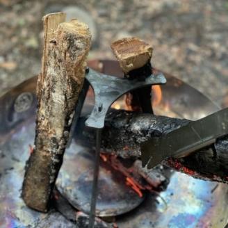 COMROND-L　オーブン付き、Lサイズ組み立て焚き火台!キャンプでオーブン料理、新しい体験をあなたへ...。ふるさと納税 キャンプ 大阪府河内長野市