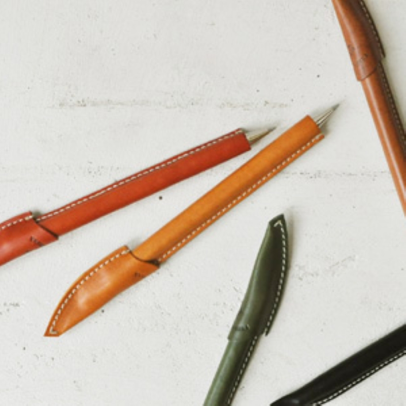 Teha’amana Pen Basic テハマナ ペン ベーシック ブラック テハマナ 革 皮 雑貨 おしゃれ レザー 本革 こだわりの逸品 地域特産品 ギフト 自分用 人気 おすすめ ブラック