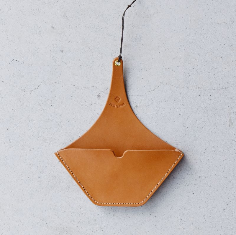 Teha’amana Coffee paper holder テハマナ コーヒーペーパーホルダー キャメル 革 皮 雑貨 おしゃれ レザー 本革 こだわりの逸品 地域特産品 ギフト 自分用 人気 おすすめ キャメル