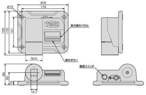 トルクチェッカー TTC-60　工具　TONE　トネ 15001-30025312