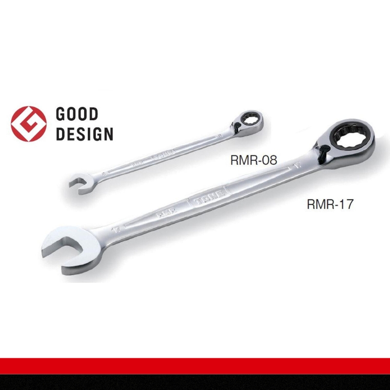 TONE トネ 切替式ラチェットメガネレンチセット RMR700　工具　TONE　トネ ｜工具 整備士 自動車 バイク DIY 日本製 メンテナンス 15001-40000244