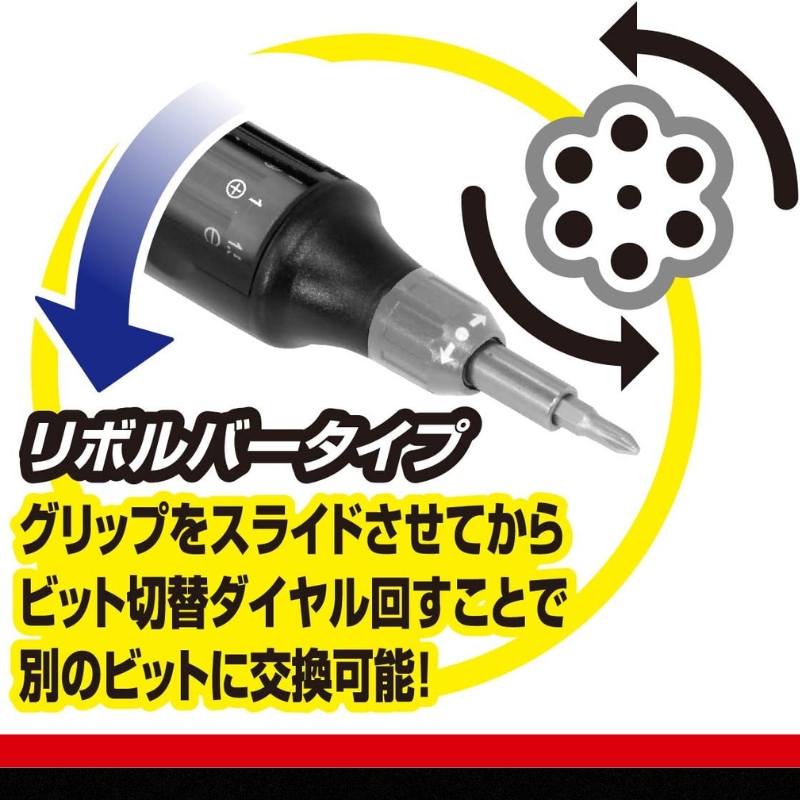 TONE トネ 精密ラチェットドライバー(リボルバー) RDR10S　工具　TONE　トネ ｜工具 整備士 自動車 バイク DIY 日本製 メンテナンス 15001-40000389
