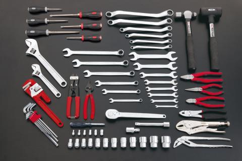 TONE トネ ツールキャビネットセット TCS911　工具　TONE　トネ 15001-40000411｜工具 整備士 自動車 バイク DIY 日本製 メンテナンス