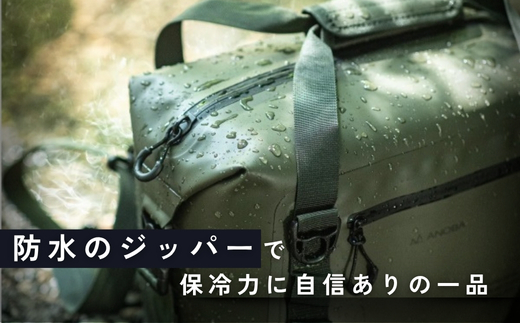ANOBAブリザードソフトクーラー 10L 防水 オリーブ (AN041)