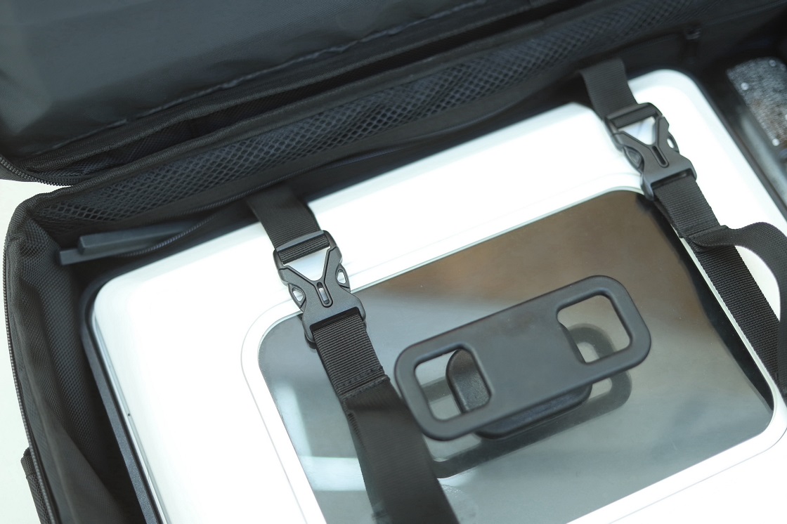 ANOBA マルチバーナーコンテナ ブラック 大型コンロ収納対応バッグ キャンプギア キャンプ用品 多機能 ギアバッグ コンロケース バーナー ケース キャンプ道具 アウトドア キャンプ 防災 大阪 河内長野市 送料無料　anoba ピクニック ふるさと納税 キャンプ 大阪府河内長野市