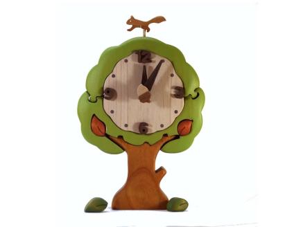 木の時計　木製 かわいい 誕生日 プレゼント 知育玩具 人気 ギフト 手作り 木のおもちゃ 木育 玩具 雑貨 積み木 送料無料