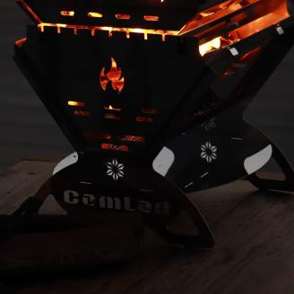 COMLA　焚き火台 焚火台 たきび台　焚火　軽量 ミニ コンパクト　コンパクト収納　ソロ  コンパクト　シンプル アウトドア キャンプ キャンプ用品 BBQ 　キャンプ　ソロキャンプ　バーベキュー バーベキューグリル　簡単設営 ふるさと納税 キャンプ 大阪府河内長野市