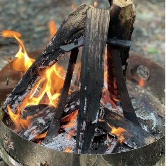 ～COMROND～　炎が躍るオーブン焚き火台！ピザ・グラタン・ステーキなど　オーブン料理をキャンプに！  ふるさと納税 キャンプ 大阪府河内長野市