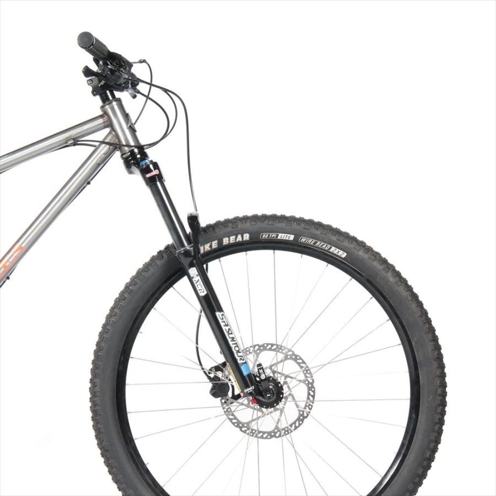 マウンテンバイク ACTWITH×ROCKBIKES コラボレーション S (370mm):適応身長155cm～175cm オリジナル 完成車 Sサイズ