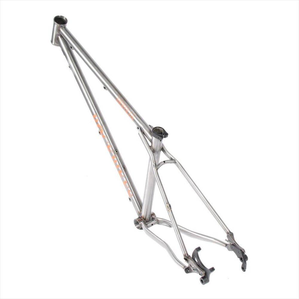 マウンテンバイク ACTWITH×ROCKBIKES コラボレーション S (370mm):適応身長155cm～175cm オリジナル フレームセット 『Nightrain（ナイトレイン）』