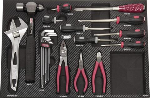 ツールキャビネットセット TCA412　工具　TONE　トネ 15001-40000417