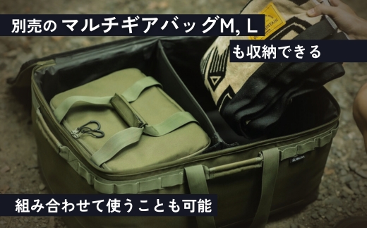ANOBA マルチギアコンテナ オリーブ (AN022) キャンプ ギア アウトドア ピクニック おしゃれ バッグ マルチ 道具 アノバ anoba