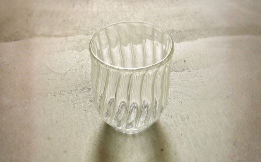 "Classic Bamboos"竹の古径(こみち) ストライプ 多用途 グラス